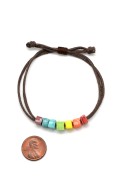Rainbow Ceramic Bracelet